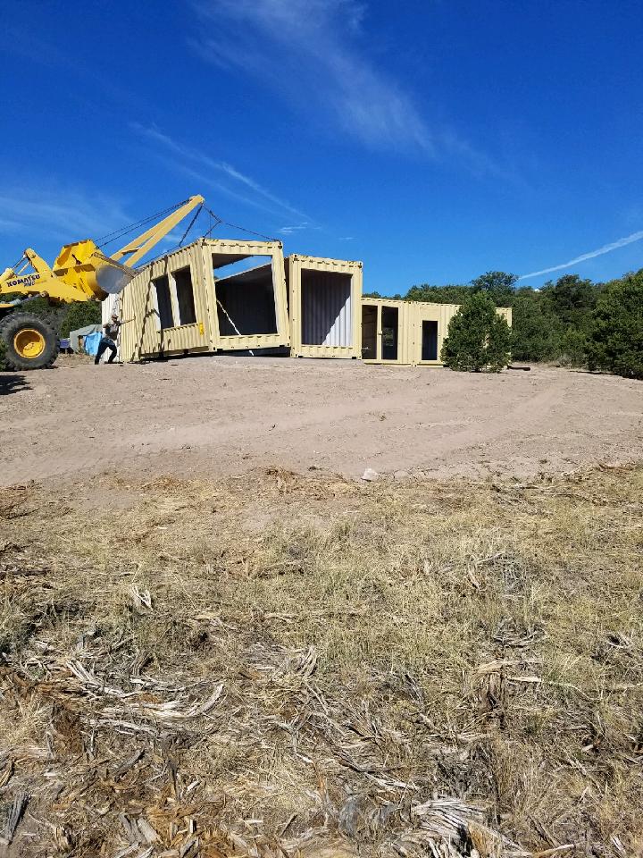 Container Home Installation